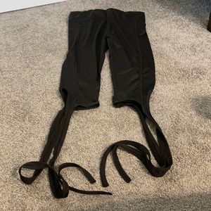 Ballerina style work out leggings